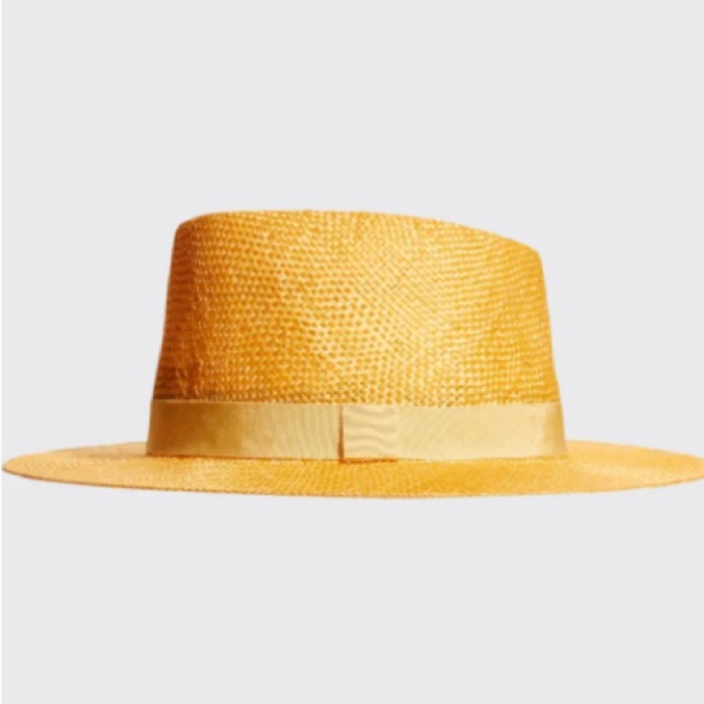 EUGENIA KIM, Blaine Sisal Fedora Hat, never worn
